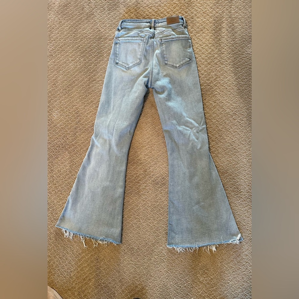 BKE Billie Light Blue Flare Jeans - Picture 2 of 7